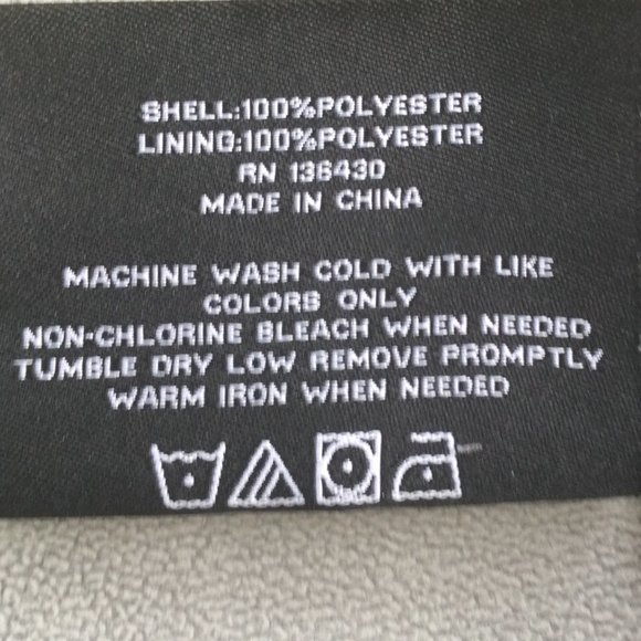 Bone Collector Boys Black Jacket Sz Small Outdoors Full Zip Front Pockets Logo - Picture 5 of 6